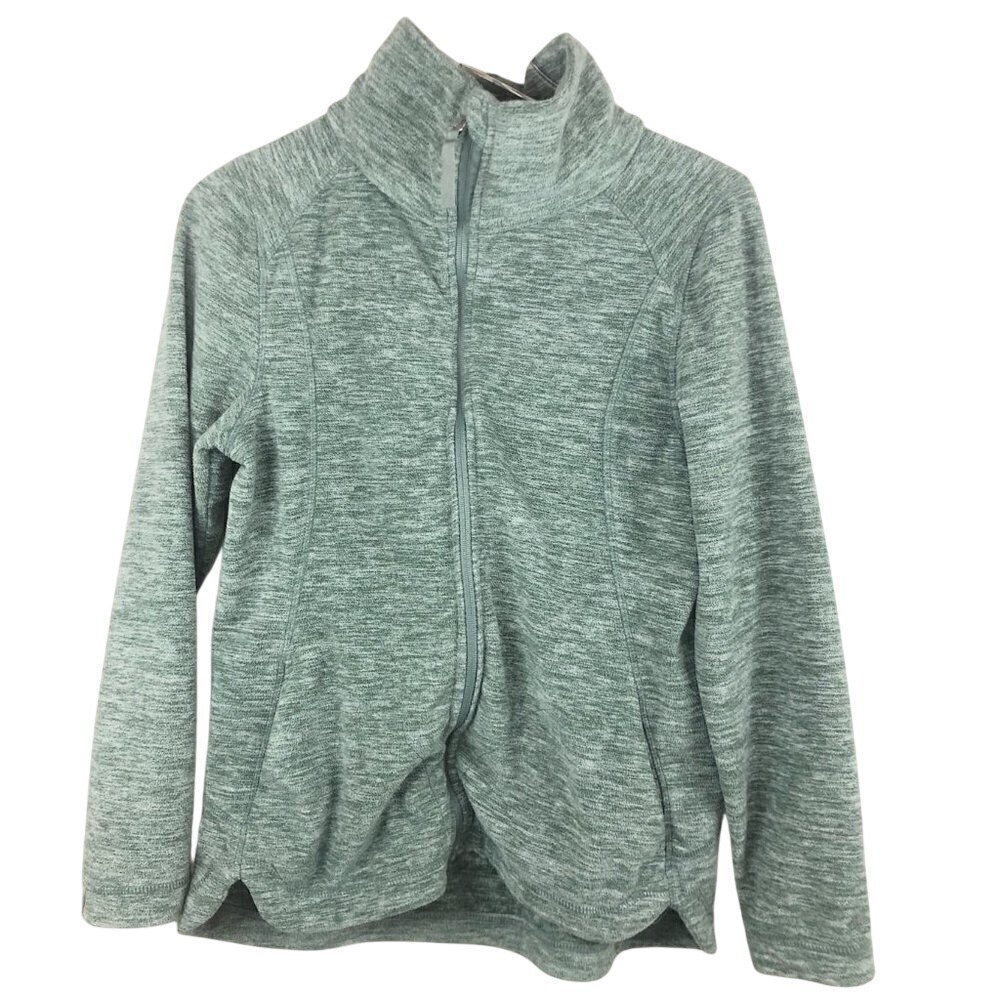 Eddie Bauer Fast Fleece Fullzip Jacket Green Women's Size M